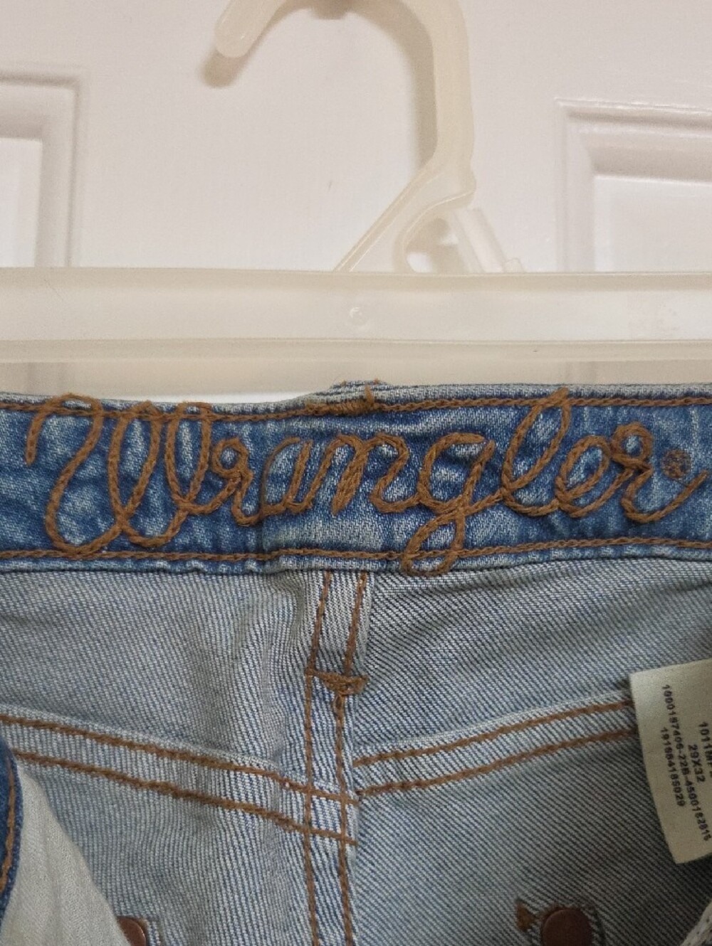 Wrangler Women's Light Blue Flare Jeans High Rise 29/32 - Picture 3 of 6